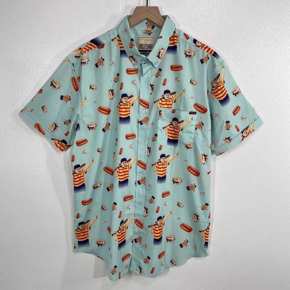 RSVLTS x The Sandlot "The Great Hambino" Short Sleeve Shirt Kunuflex Baseball